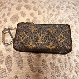 Sold! Louis Vuitton Monogram Pochette Cles Coin Case Key Case M62650